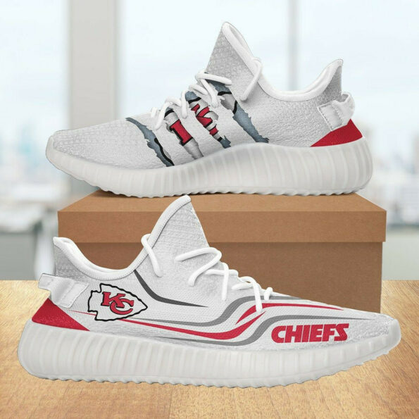kansas city chiefs yeezy boost shoes, kansas city chiefs yeezy shoes, kansas city chiefs sneaker shoes kansas city chiefs personalized custom name…