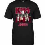 Kiss Kansas City Chiefs Tshirt Hoodie Sweater Model a21557