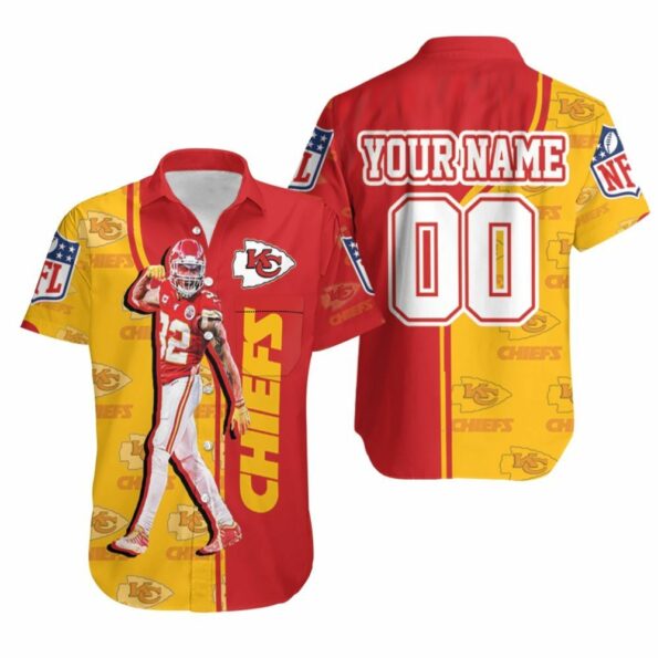 Nfl 2020 Kansas City Chiefs Tyrann Mathieu Great Player 32 3D Personalized Hawaiian Shirt Aloha Shirt