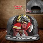 NFL Kansas City Chiefs 3D Mascot – Hiphop Cap 01 DTTHHCAP030416
