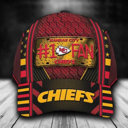 NFL Kansas City Chiefs Cap Red And Yellow 