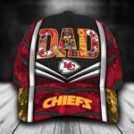 NFL Kansas City Chiefs DAD Custom Name Cap C020 M6PTT1015