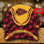 NFL Kansas City Chiefs Weed Custom Name Cap C035 M6TTT1647
