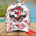 NFL KC Chiefs 3D Hawaii Cap Classic Custom name 11 M5TTT0416