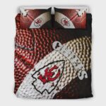 Rugby Superior Comfortable Kansas City Chiefs Duvet Cover Quilt Cover Pillowcase Bedding Set, Quilt Bed Sets, Blanket
