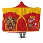 Snoopy Kansas City Chiefs Afc West Division Champions Division Super Bowl 2021 Hooded Blanket Model a12329