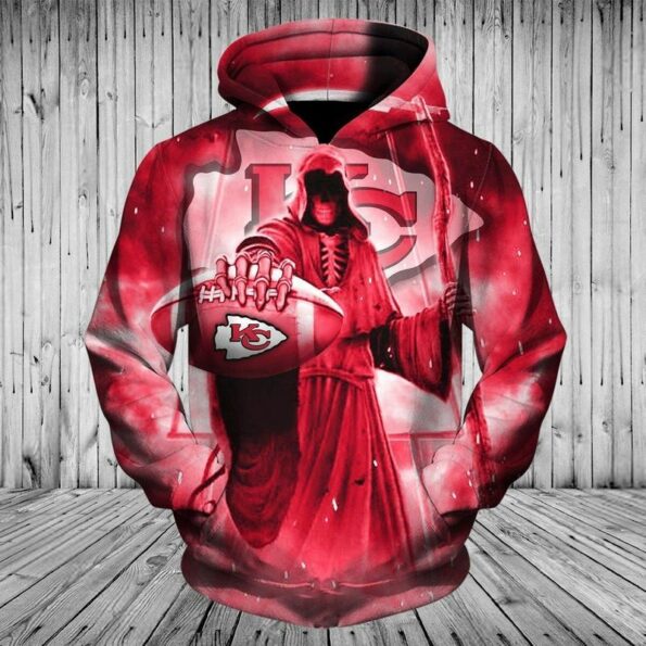 Stocktee Kansas City Chiefs Limited Edition Men’s and Women’s All Over Print Hoodie / Zip Hoodie/ T-shirt/ Sweatshirt Size S-5XL