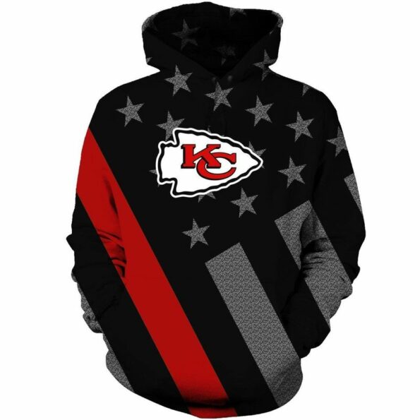 Stocktee Kansas City Chiefs Limited Edition Men’s and Women’s All Over Print Hoodie / Zip Hoodie/ T-shirt/ Sweatshirt Size S-5XL