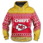 Stocktee Kansas City Chiefs Limited Edition Over Print Full 3D Hoodie S-5XL