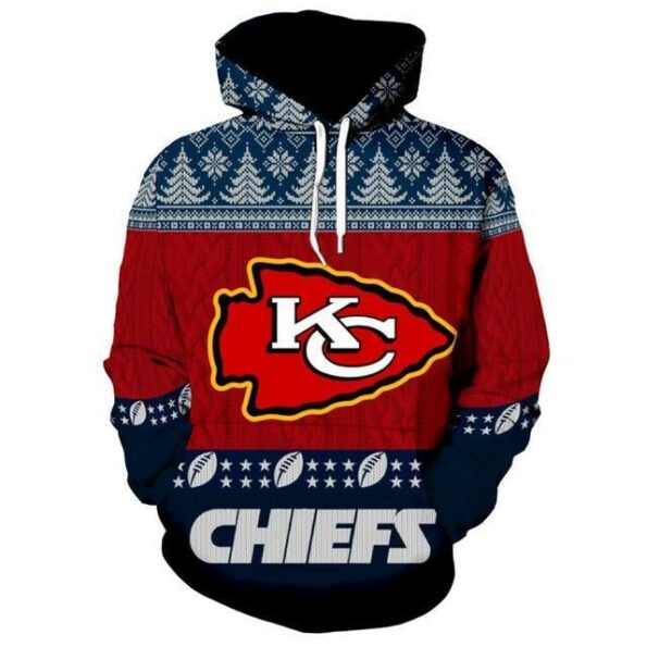 Stocktee Kansas City Chiefs Limited Edition Over Print Full 3D Hoodie S-5XL