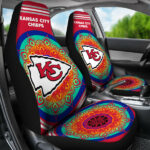 Unique Magical And Vibrant Kansas City Chiefs Car Seat Covers
