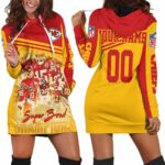 Yoda Kansas City Chiefs Afc West Champions Super Bowl 2021 Personalized Hoodie Dress Model a8335