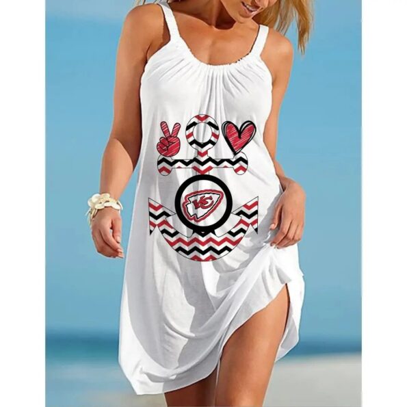 Kansas City Chiefs Limited Edition Summer Beach Dress