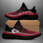 Colorful Line Words Kansas City Chiefs Yeezy Shoes