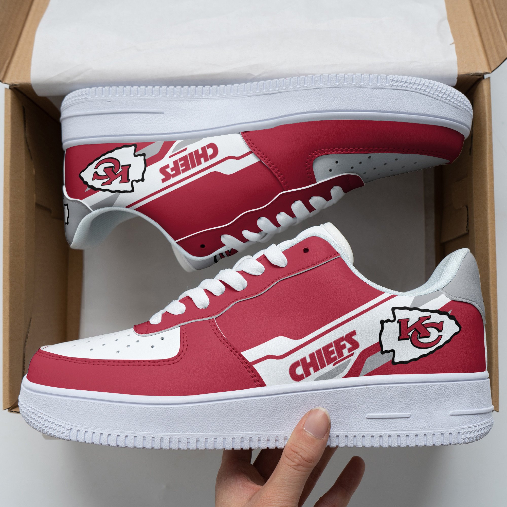 Kansas City Chiefs AF1 Shoes 293