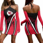 Kansas City Chiefs Halter Lace-up Dress 29