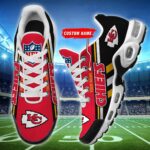 Kansas City Chiefs Personalized Plus T-N Youth Sneakers BG63