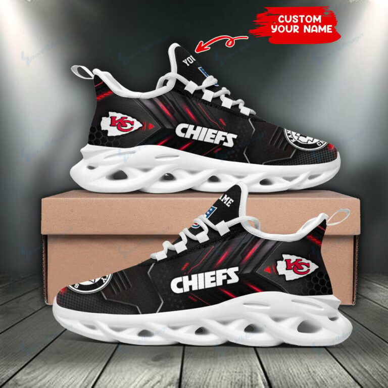 Custom Kansas City Chiefs Shoes & Sneakers Men's Women's ...