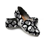 TSM – Black Skull Canvas Shoes New Style – theskullmerch.com