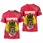 Kansas City Chiefs Pumpskin Monster Halloween Edition Unisex T-Shirts New045210 – ChiefsFam