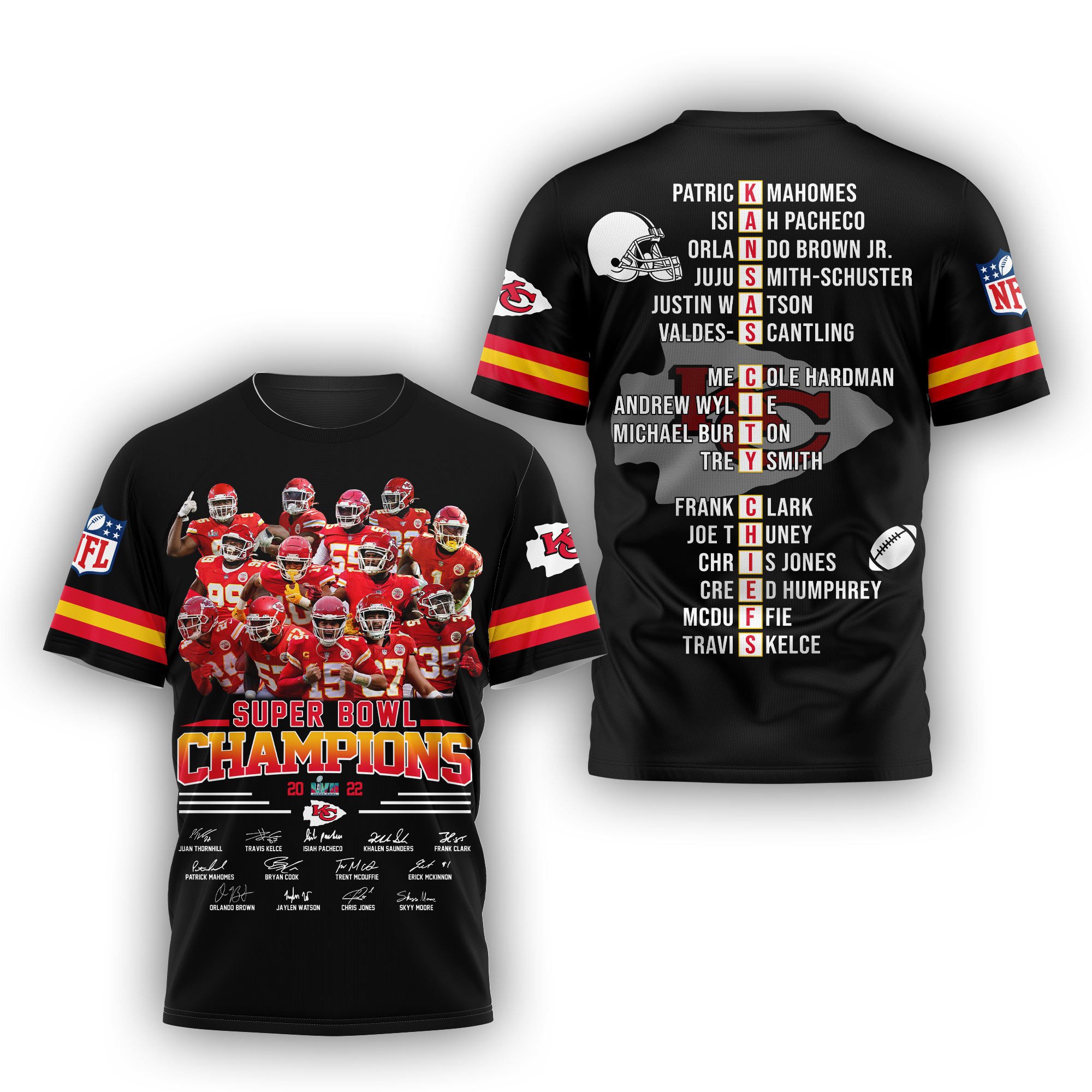 Kansas City Chiefs T-Shirts – ChiefsFam